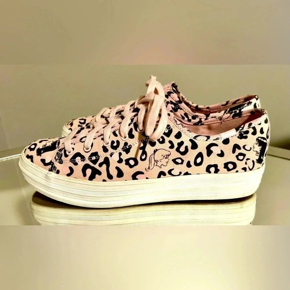 Never Worn KEDS Betty and Veronica Pink Canvas Sneakers - Picture 2 of 5